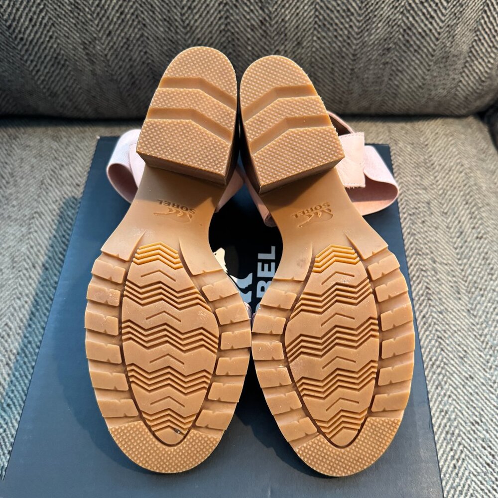 New In Box Sorel Nadia Sandal Blush / Pink 7.5M - Picture 3 of 3
